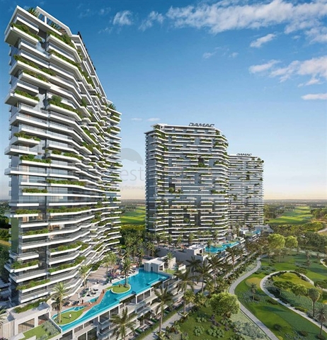 مجمع سكني جديد في منطقة أرض دبي