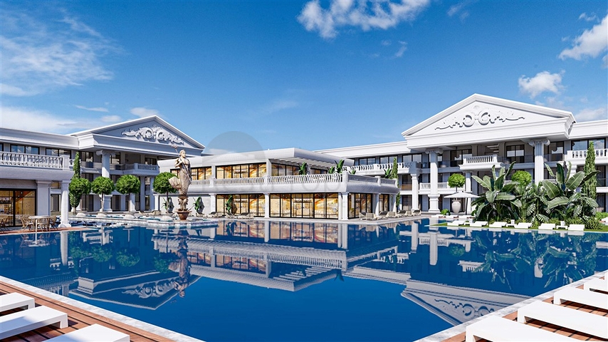 سكن منخفض الارتفاع في ينيبوازيتشي في شمال قبرص