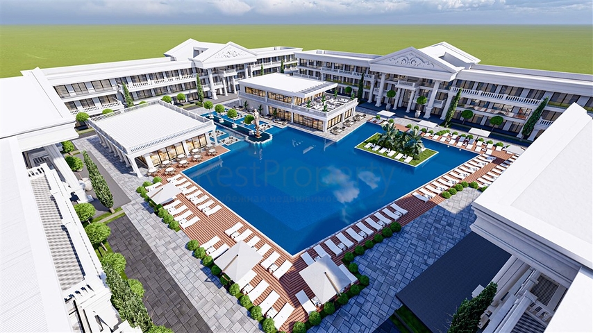 سكن منخفض الارتفاع في ينيبوازيتشي في شمال قبرص