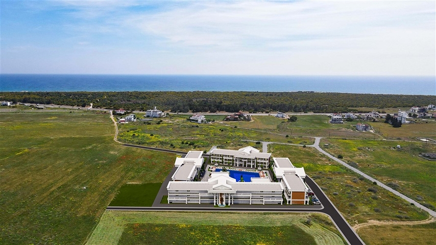 سكن منخفض الارتفاع في ينيبوازيتشي في شمال قبرص