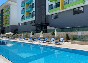 شقة 1 + 1 في منطقة كارجيجاك 200 متر من البحر شقة 1 + 1 في منطقة كارجيجاك 200 متر من البحر