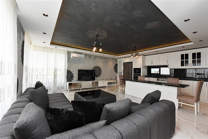 فيلا مفروشة 3 + 2 في حي بكتاش