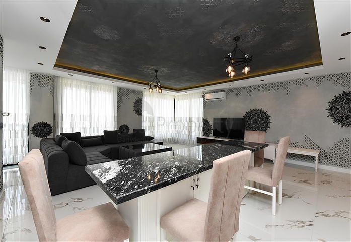 فيلا مفروشة 3 + 2 في حي بكتاش