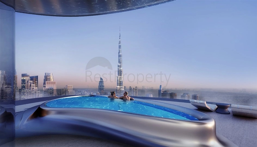 مشروع فاخر جديد في منطقة الخليج التجاري المركزي