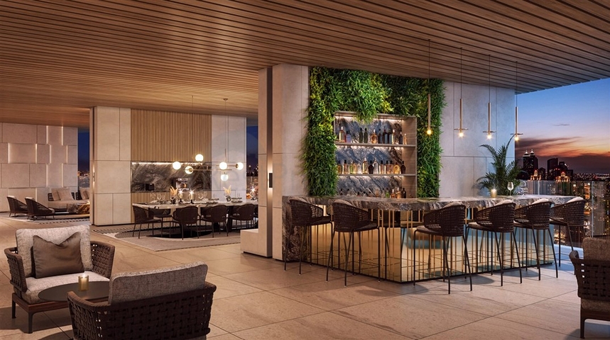 مشروع من الدرجة الممتازة على شواطئ الخليج الفارسي في منطقة مرسى دبي