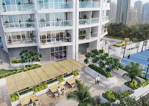 مشروع من الدرجة الممتازة على شواطئ الخليج الفارسي في منطقة مرسى دبي