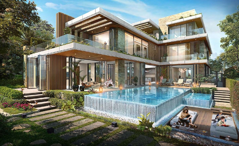 مجمع فيلا فاخرة في منطقة تلال داماك مجمع فيلا فاخرة في منطقة تلال داماك