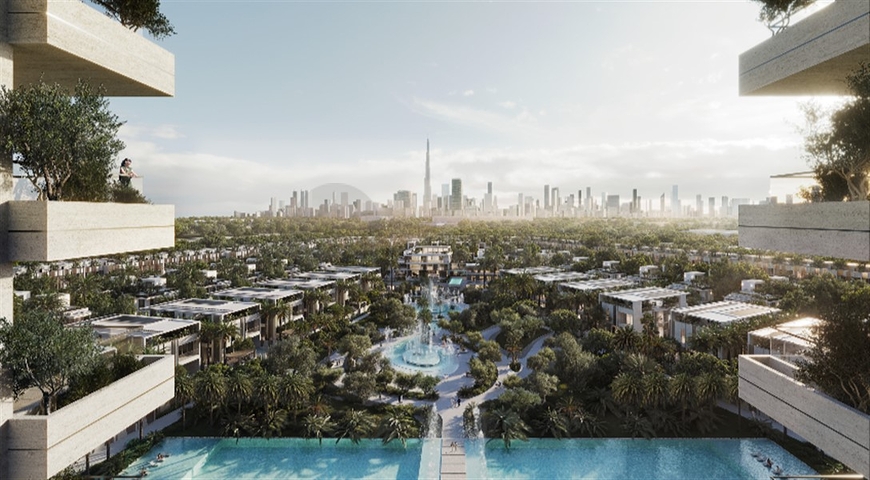 مجمع سكني جديد في منطقة مدينة محمد بن راشد الشهيرة