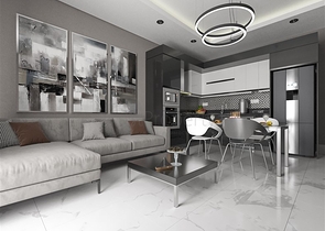 شقة 1+1 في مجمع جديد في محمودلار