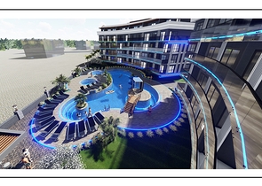 شقة 1 + 1 في مشروع حي أوبا قيد الإنشاء  شقة 1 + 1 في مشروع حي أوبا قيد الإنشاء