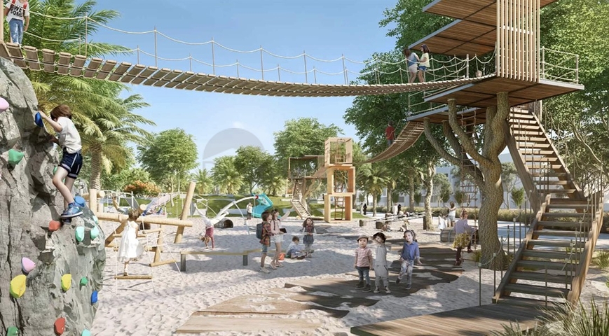 مجمع فلل فاخرة في منطقة أرض دبي 