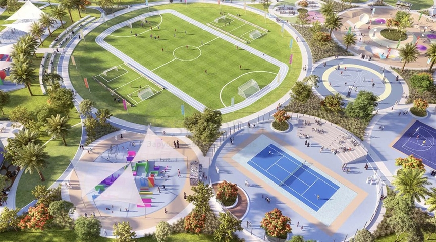 مجمع فلل فاخرة في منطقة أرض دبي 