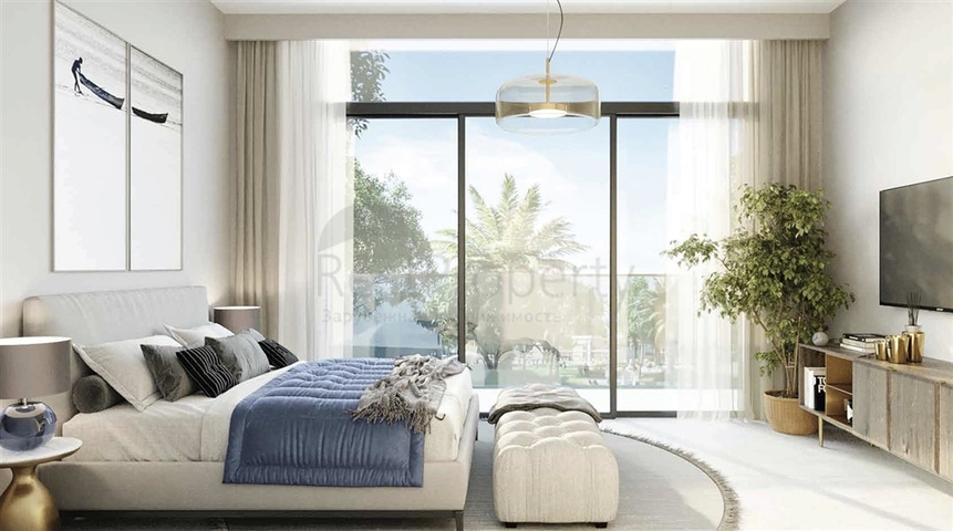 مجتمع مسور حصري مع كريستال لاجون في دبي الجنوب