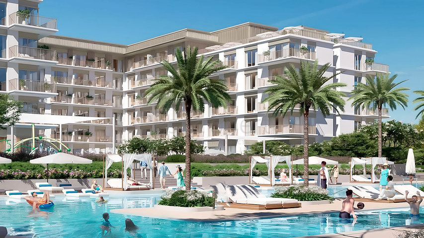 مجمع سكني جديد على الساحل الأول في دبي