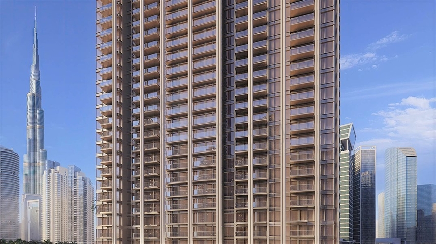 مجمع سكني متميز جديد في منطقة الخليج التجاري المركزي