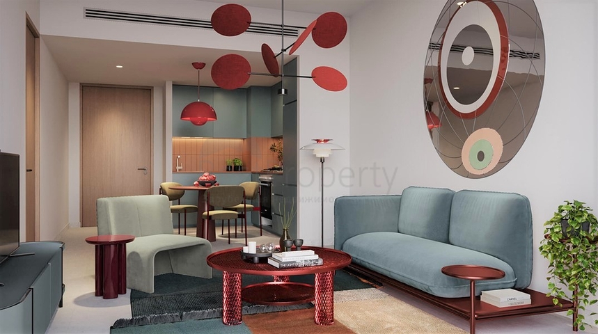 مجمع سكني متميز جديد في منطقة الخليج التجاري المركزي