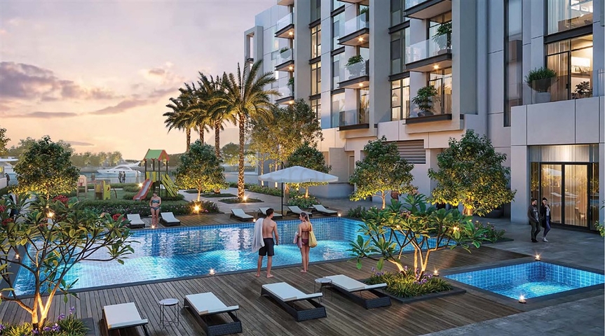 مشروع سكني فاخر في قناة دبي المائية ، على بعد 5 دقائق من الشاطئ