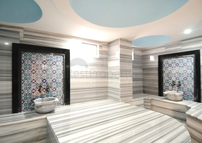 شقة 2+1 في منطقة كيستيل ، على بعد 50 متر فقط من البحر