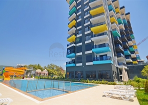 شقق مطلة على البحر في مجمع جديد في حي أفسالار شقق مطلة على البحر في مجمع جديد في حي أفسالار