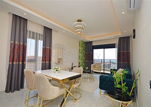 شقق مطلة على البحر في مجمع جديد في حي أفسالار شقق مطلة على البحر في مجمع جديد في حي أفسالار