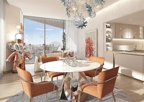 شقق مصممة على الساحل الأول تطل على الخليج الفارسي