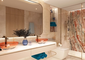 شقق مصممة على الساحل الأول تطل على الخليج الفارسي