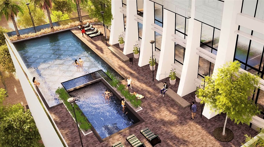 مجمع مكون من 29 طابقا في منطقة حيوية في مثلث قرية الجميرا بدبي