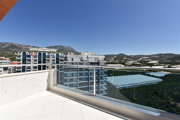 بنتهاوس مفروش 4+1 مطل على البحر في محمودلار بنتهاوس مفروش 4+1 مطل على البحر في محمودلار