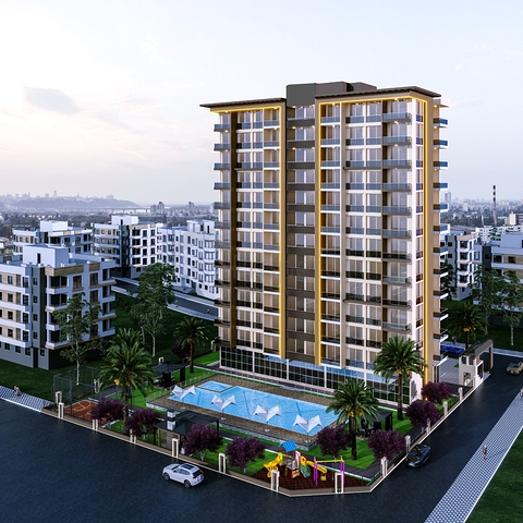 مجمع سكني جديد في منطقة توميوك