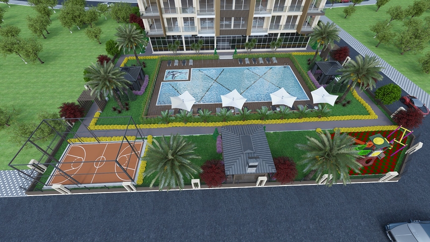 مجمع سكني جديد في منطقة توميوك