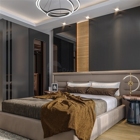 شقق في مجمع سكني جاهز في منطقة تيجي الصغيرة في مرسين