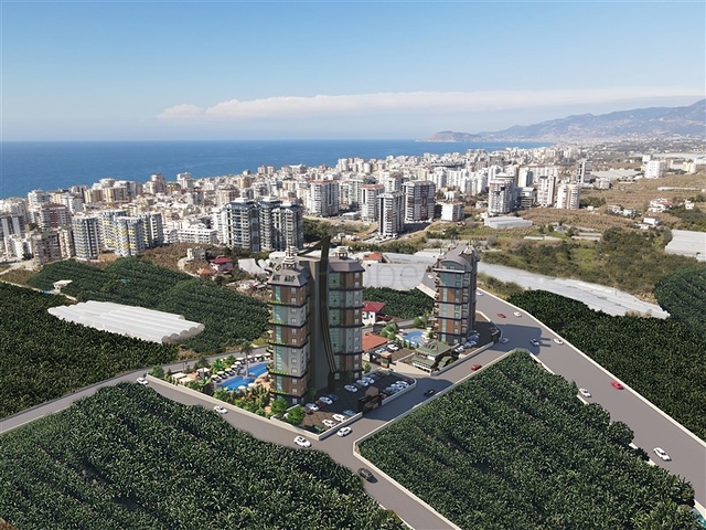 شقة 1+1 في منطقة محمودلار