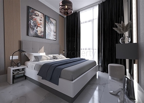 شقة 1+1 في منطقة محمودلار