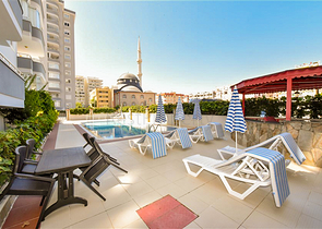 شقة من غرفتي نوم في وسط محمودلار