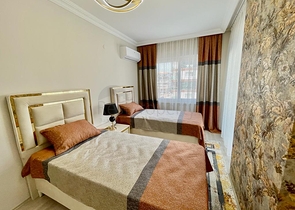 شقة مفروشة 2 + 1 مع مطبخ منفصل في منطقة محمودلار