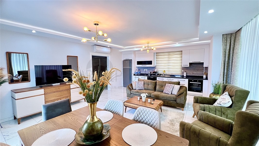 شقة مفروشة 2 + 1 في منطقة محمودلار