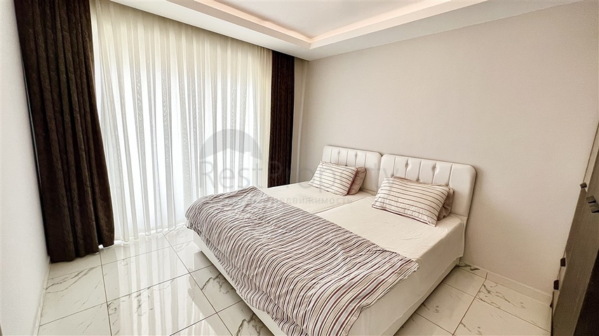 شقة مفروشة 2 + 1 في منطقة محمودلار