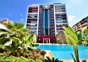 شقة مفروشة 2 + 1 في منطقة محمودلار