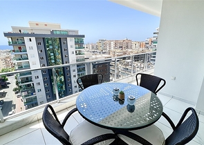 شقة مفروشة 2 + 1 في منطقة محمودلار