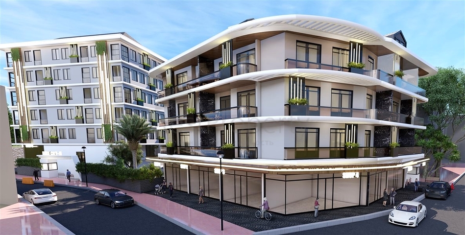 شقة 1+1 في مجمع جديد في وسط ألانيا شقة 1+1 في مجمع جديد في وسط ألانيا