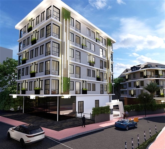 شقة 1+1 في مجمع جديد في وسط ألانيا شقة 1+1 في مجمع جديد في وسط ألانيا