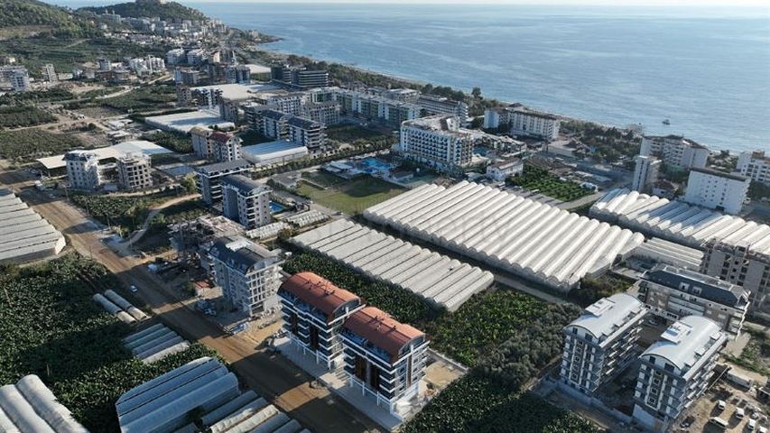 2 + 1 بنتهاوس في منزل جديد 400 متر من البحر  2 + 1 بنتهاوس في منزل جديد 400 متر من البحر