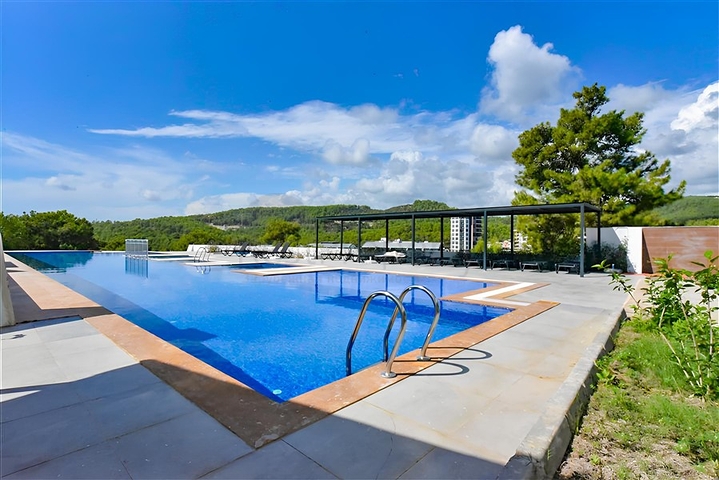 شقة مفروشة 1 + 1 في مجمع جديد في أفسلار شقة مفروشة 1 + 1 في مجمع جديد في أفسلار