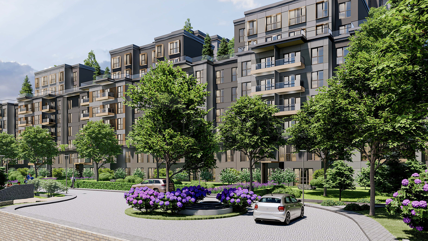 مجمع سكني واسع النطاق في وسط منطقة بنديك