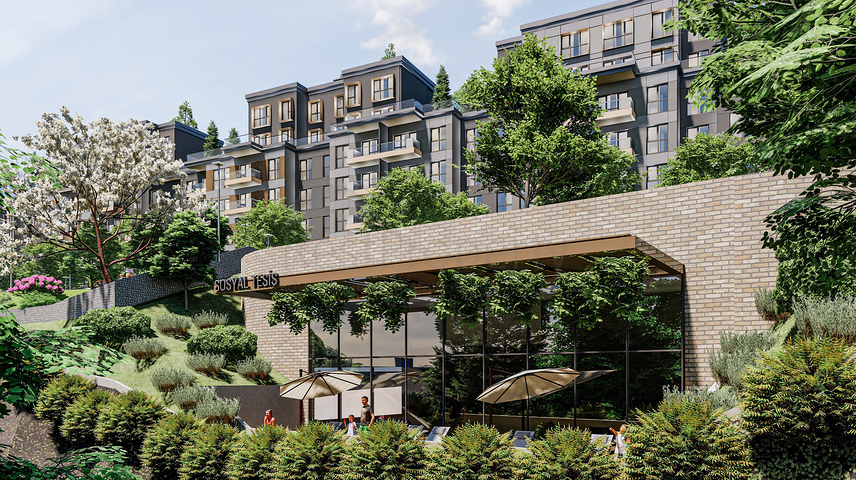 مجمع سكني واسع النطاق في وسط منطقة بنديك