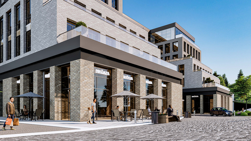 مجمع سكني واسع النطاق في وسط منطقة بنديك