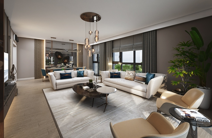 مجمع سكني واسع النطاق في وسط منطقة بنديك