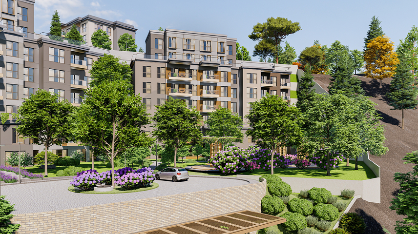 مجمع سكني واسع النطاق في وسط منطقة بنديك