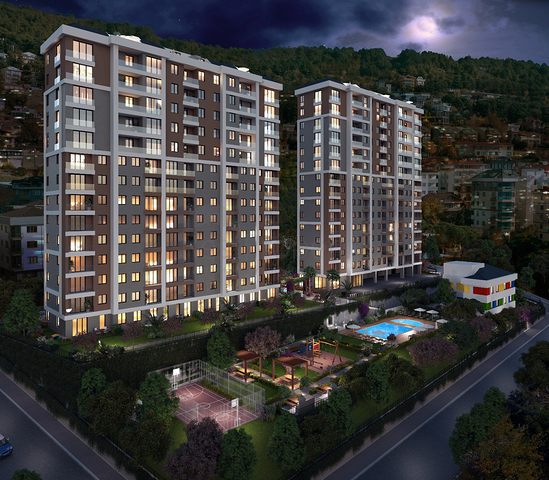 مشروع مفهوم الأسرة في وسط المنطقة الخضراء