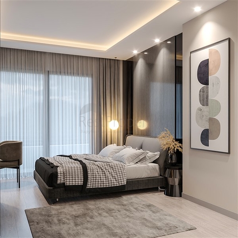 شقق في مجمع قيد الإنشاء في منطقة توميوك